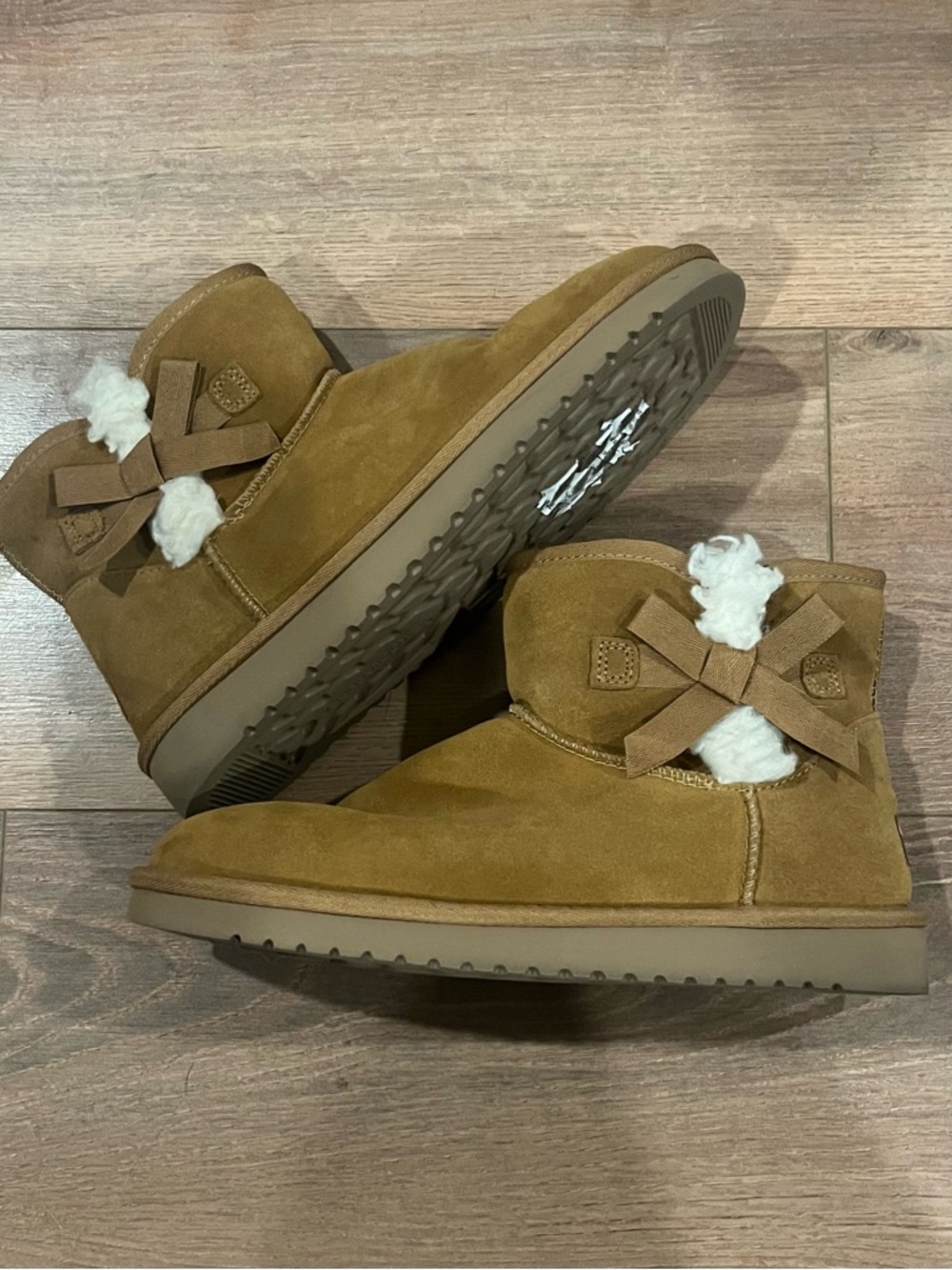 KOOLABURRA BY UGG Short Boots Bows SOFT SUEDE